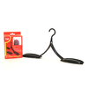 2 x Tidi Travel Hangers - Foldable Black Plastic - Car Train & Plane
