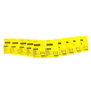 2000 x Stanley Staples - Anti-Rust - 12mm 1/2"