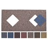 22 x Diamond Border Carpet Floor Tiles - Caraway - 2.7m2