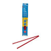 25 x Acco A4 Comb Binding Rings - Red - 8mm