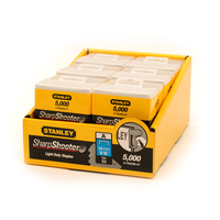 30 000 x Stanley Sharp Shooter - Light Duty Staples - 14mm 9/16"