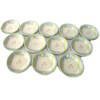 32 x Amscan Disposable Tablewear Wedding Party Paper Plates - Anniversary