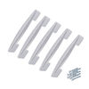 5 x Cabinet Door Handle - Chrome - 96mm