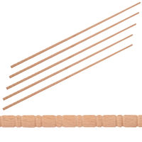5 x Richard Burbidge Wooden Decorative Beading - 1m