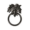 6 x Acrimo Curtain Rings & Pincer Clips - Black