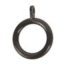 6 x Acrimo Gothic PVC Curtain Rings - 25mm