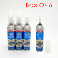 6 x Unibond Anti Mould Shower & Bathroom Sealant - Ice White - 275ml