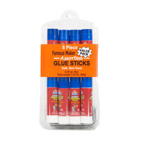 8 x Elmers Glue Sticks - Safe Non Toxic Poster & Picture - 8g