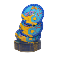 96x Lotus The Koala Brothers Party Plates - Blue - 22cm