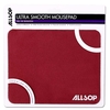 Allsop Computer Red Mouse Pad Mat - Anti-Slip Grip - Plain Maroon