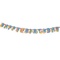 Amscan Happy 1st Birthday Party Banner