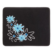 Auto Expressions Universal Car Floor Mat - Blue Floral