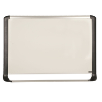 Bi-Office Magnetic Whiteboard - Aluminum Frame - 90 x 60cm