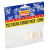 Bright Ideas White Tile Edging Corner Piece 12mm