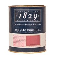 Craig & Rose Acrylic Eggshell Paint - Persian Rose - 750ml