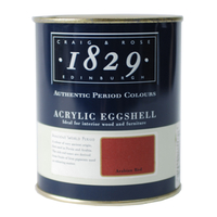 Craig & Rose Paint - Eggshell - Arabian Red 750ml