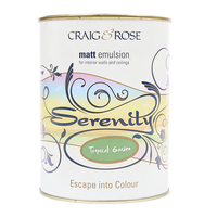 Craig & Rose Serenity Matt Emulsion - Tropical Garden - 1.25ltr