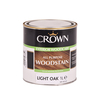 Crown All Purpose Exterior Woodstain - 1 Litre - Light Oak