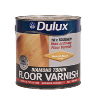 Dulux Diamond Tough Floor Varnish - Natural beech - 2.5 Litre