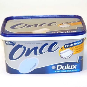 Dulux Once One Coat Rich Matt Paint Blue Babe 4.5 LTR