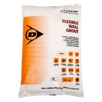 Dunlop Flexible Ceramic Wall Tile Grout Powder - Ivory - 3.5kg