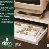Eldon Sturdy Desktop Keyboard Drawer