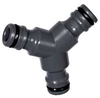 Elgo Triple Snap-On Joiner - For Garden Hose Plastic