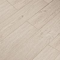 Embossed Laminate Flooring - White Oak - 1.19m²/12mm
