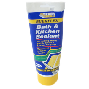 EverBuild Bath & Kitchen Sealant Squeezy Tube White