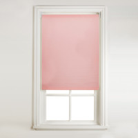 Fabric Roll Up Blind - Pink - 90 x 160cm