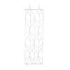 Galvanised Steel Garden Trellis Leaf Design 1.8mx 550mm