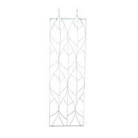 Galvanised Steel Garden Trellis Leaf Design 1.8mx 550mm