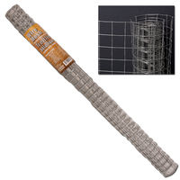 Galvanized Welded Wire Mesh - Hutch Cage Fence - 91.5 x 2.5cm x 1.8m