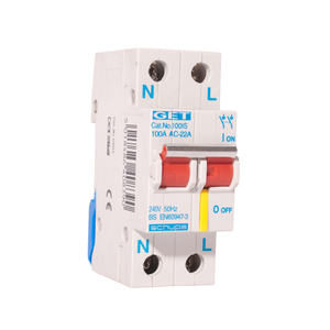 GET Main Isolator Switch - Double Pole - 100 Amp