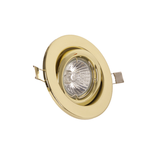 GET Tilt Downlight - Mains 12V 50W - Brass