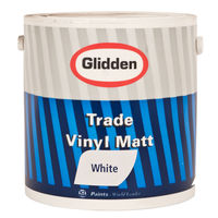 Glidden Trade Paint - Vinyl Matt - White - 2.5L