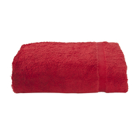 Hand Towel - 100% Cotton - Red