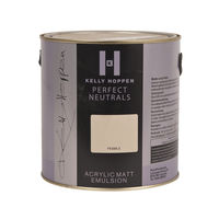 Kelly Hoppen Acrylic Matt Emulsion Paint - Pebble - 2.5L