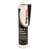 KwikGrip Roof & Gutter Sealant - Black - 280ml