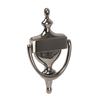 National Solid Brass Door Knocker - Pewter - 7"