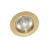 Newlec Fixed Die-Cast Downlighter - Mains 240V 50W - Brass