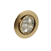 Newlec Tilt Die-Cast Downlighter - Mains 240V 50W - Brass