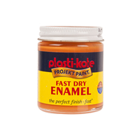 Plasti-kote Enamel Paint - Tangerine Orange - 59ml