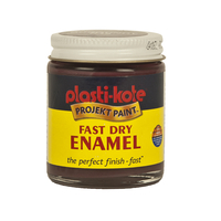 Plasti-Kote Enamel Paint - Burgundy - 59ml