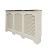 Radiator Cabinet/Cover 3 Panels - White - Large - 1710 x 900 x 200mm