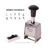 Rexel UN15 Arabic Automatic Numbering Stamp Machine - Metal - 6 Wheel