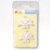 Richard Burbidge Provencal QueenAnne Leaf Ornament Pair
