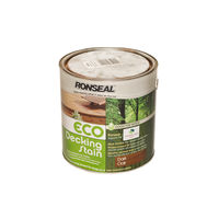 Ronseal Eco Garden Decking Stain - Dark Oak - 2.5 Litre