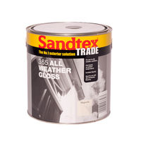 Sandtex All Weather Gloss Paint - Magnolia - 2.5 Litre