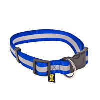 Scruffs Reflective Dog Collar - Blue - 2.5 x 48/70cm